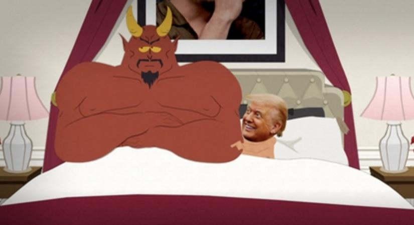 Ezt is megértük: a Sátán terhes lett Donald Trumptól