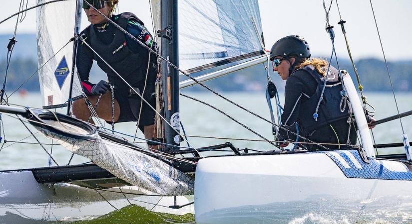 Nacra15 OB és Európa kupa: Dávoti Gréti és Liam Moore mindent vitt