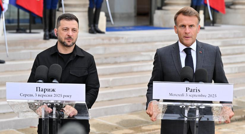 Macron: Elkészültek Ukrajna biztonsági garanciái, jöhet a politikai jóváhagyás