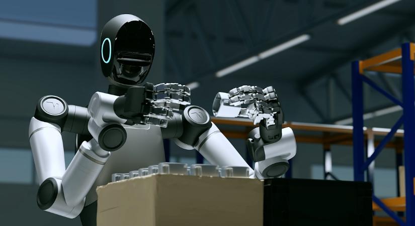 Techman Robot bemutatta a TM Xplore I humanoid robotot