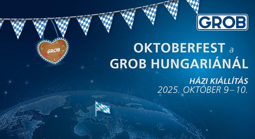 GROB HÁZI KIÁLLÍTÁS 2025 – Oktoberfest a GROB Hungariánál