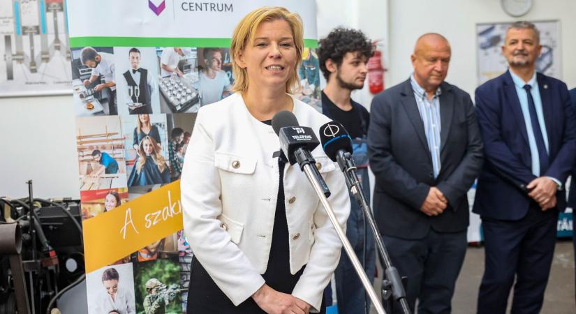 Varga-Bajusz Veronika: Magyarország szakképzési nagyhatalom lesz 2030-ra a kormány céljai szerint