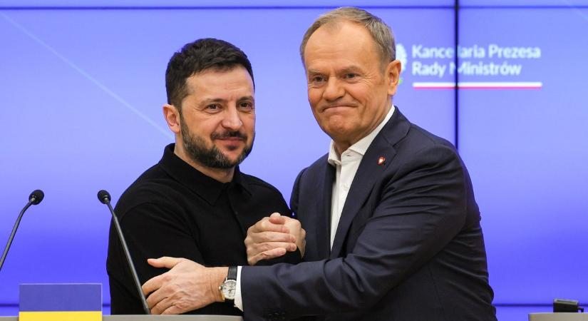 Arculcsapás Zelenszkijnek: a lengyelek többsége ellenzi Ukrajna NATO-csatlakozását
