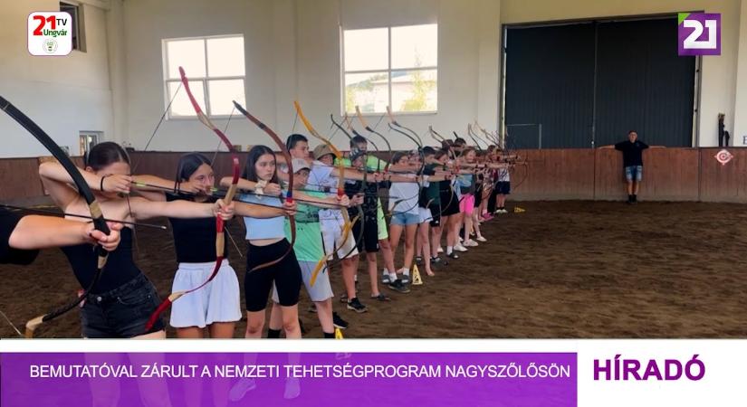 Bemutatóval zárult a Nemzeti Tehetségprogram Nagyszőlősön (videó)