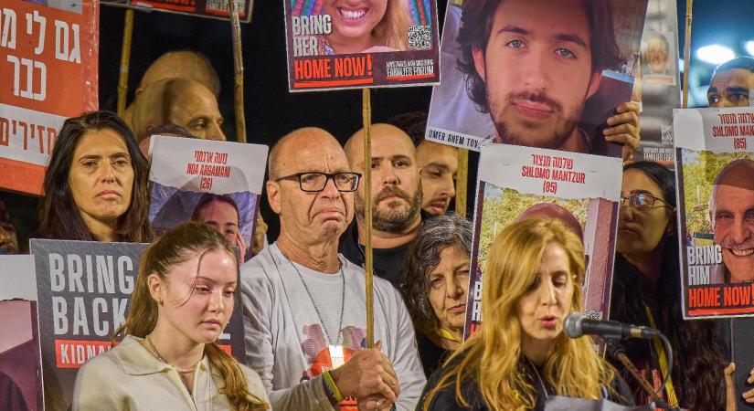Betelt a pohár az izraeli túszok hozzátartozóinál