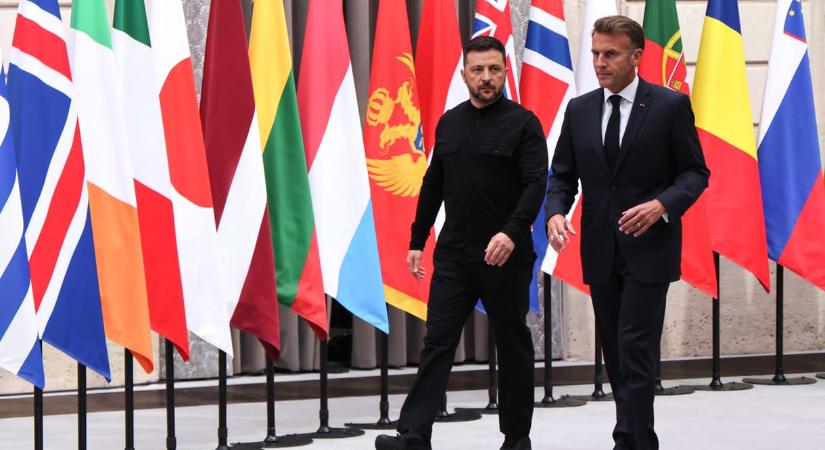 Csak a politikai jóváhagyás hiányzik az Ukrajna számára kidolgozott biztonsági garanciákról, állítja Macron
