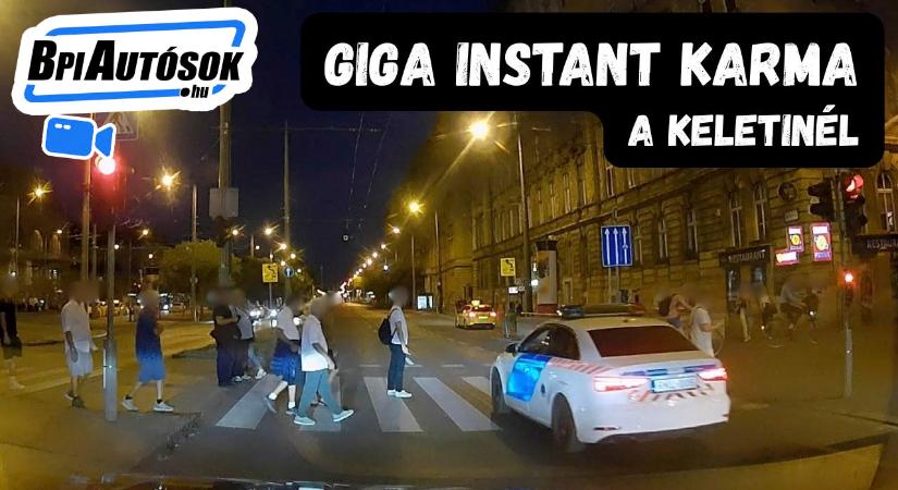 Giga Karma: Magasról tett a gyalogosokra a taxis, drága fuvar lett a vége