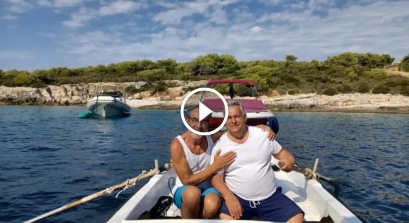 Külföldön Orbán Viktor fényképét tették ki egy étteremben, rendkívüli lesifotó készült