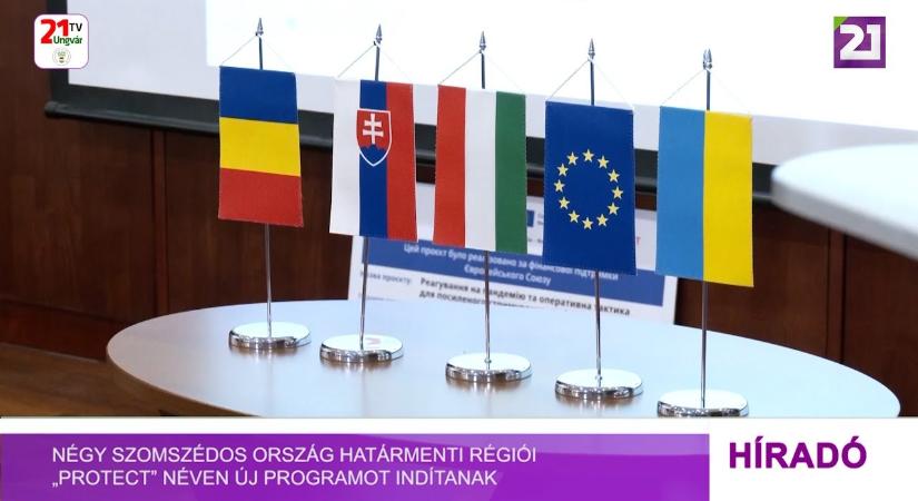 Négy szomszédos ország határmenti régiói „Protect” néven új programot indítanak (videó)