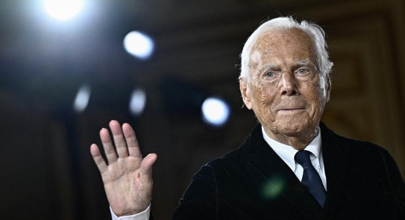 91 éves korában meghalt Giorgio Armani