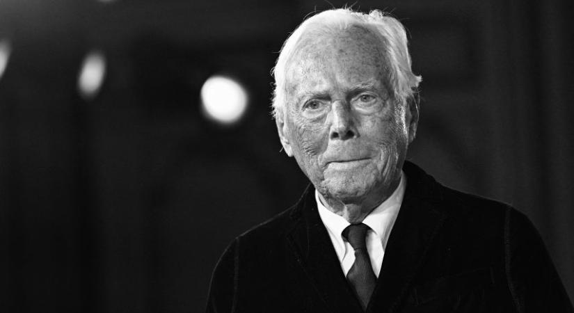 Meghalt az olasz divatkirály, Giorgio Armani