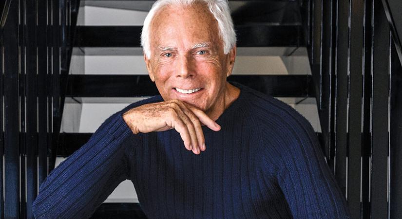 Meghalt Giorgio Armani, a divattervező 91 éves volt
