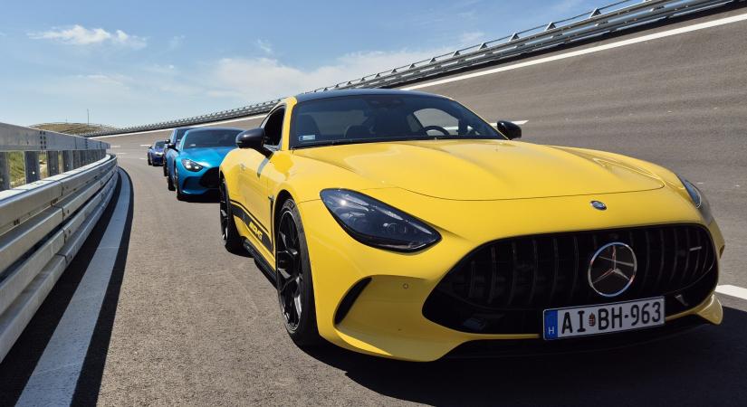 AMG-adrenalin a ZalaZone oválon