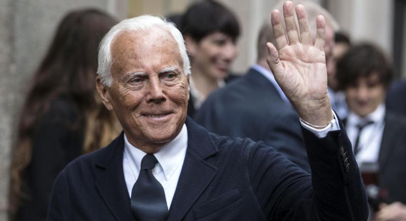 Meghalt Giorgio Armani, a divatvilág ikonikus alakja
