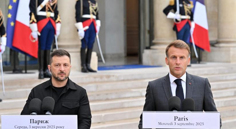Macron: A tettre készek koalíciója készen áll rá, hogy megadja a biztonsági garanciákat Ukrajnának