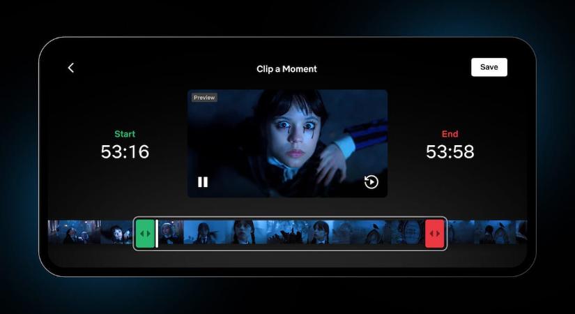 Ha a Netflixről csak egyetlen jelenetet akar kiragadni és megosztani, mutatjuk, hogyan kell
