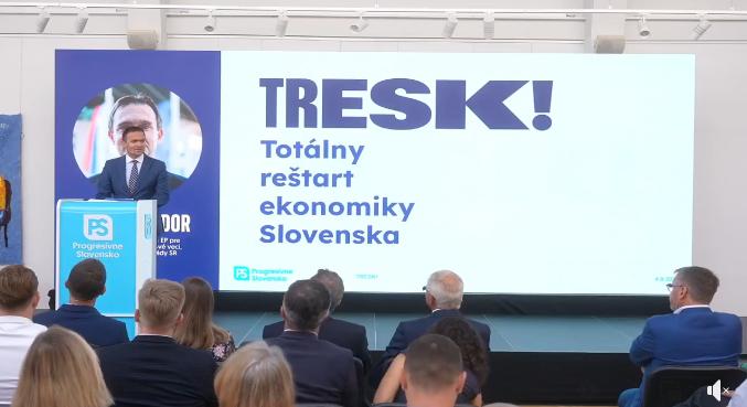 A Progresszív Szlovákia bemutatta gazdasági programját, amellyel Szlovákiát a csúcsra juttatná