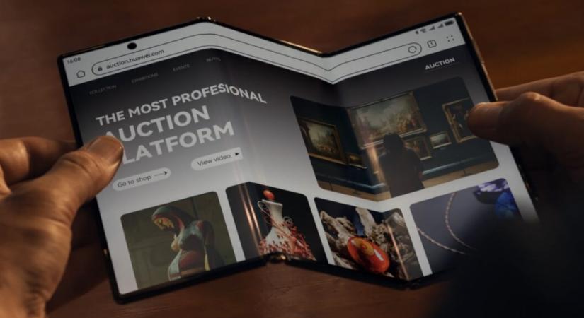 Bemutatkozott a háromfelé hajtható Huawei Mate XTs