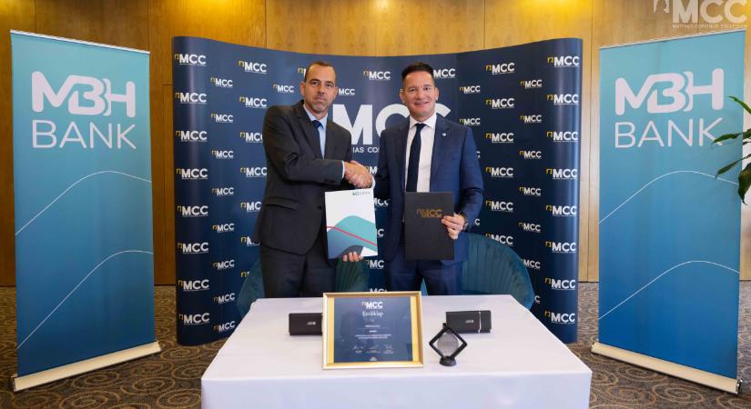 Cél a tehetséggondozás és pénzügyi edukáció: stratégiai együttműködést kötött az MCC és az MBH Bank
