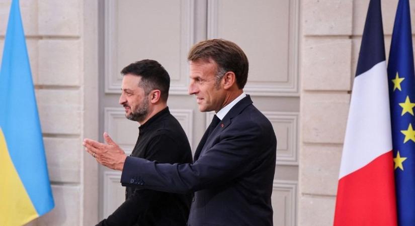 Háborús retorika Párizsból: Macron és Zelenszkij új frontokra készül