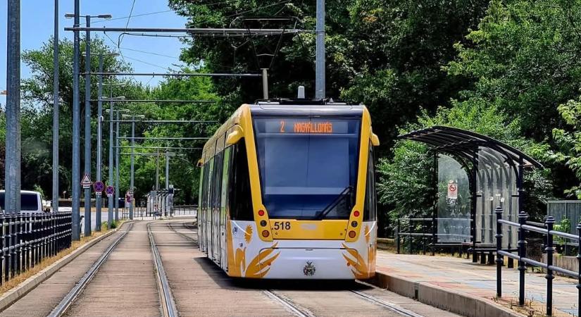 Baleset miatt szakaszosan jár a villamos Debrecenben