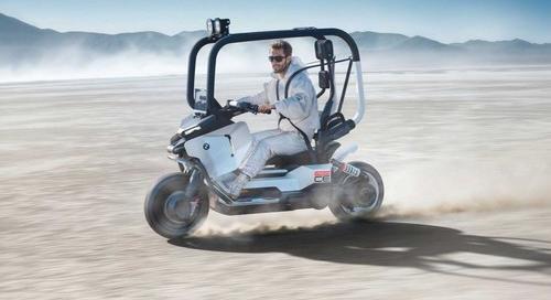 A BMW Motorrad Vision CE robogó