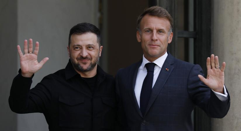 Macron nagy bejelentést tett: indulnának a külföldi egyenruhások Ukrajnába