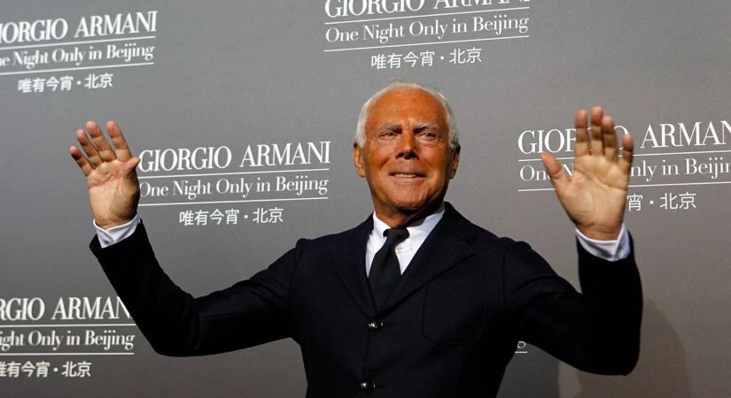 Elhunyt Giorgio Armani, a divat koronázatlan királya