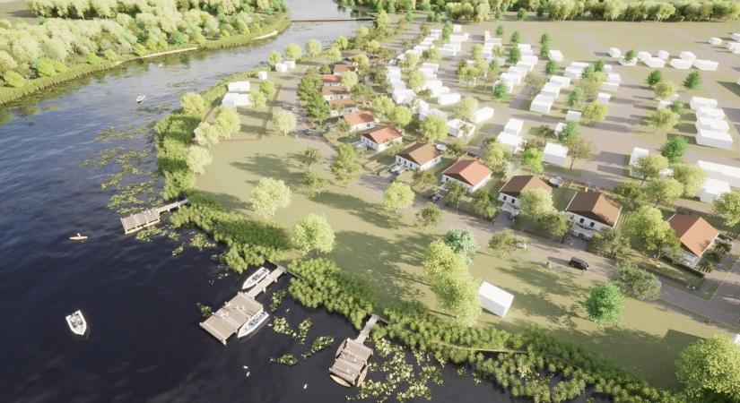 Festeni sem lehetne szebbet, olyan lakóparkot terveztek a Hortobágy partjára!