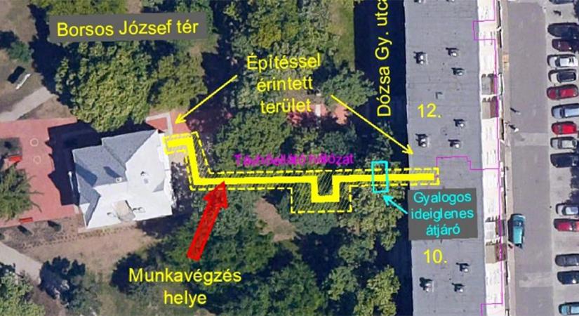 Távhővezeték szakaszt újít fel két helyen Debrecenben a Hőszolgáltató