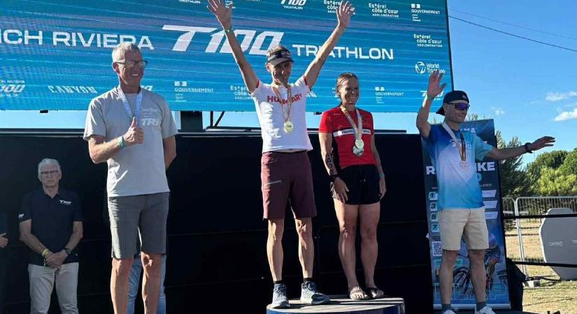 Nagyszerű sportember a zalai szemészfőorvos, extrém triatlonversenyen bizonyított
