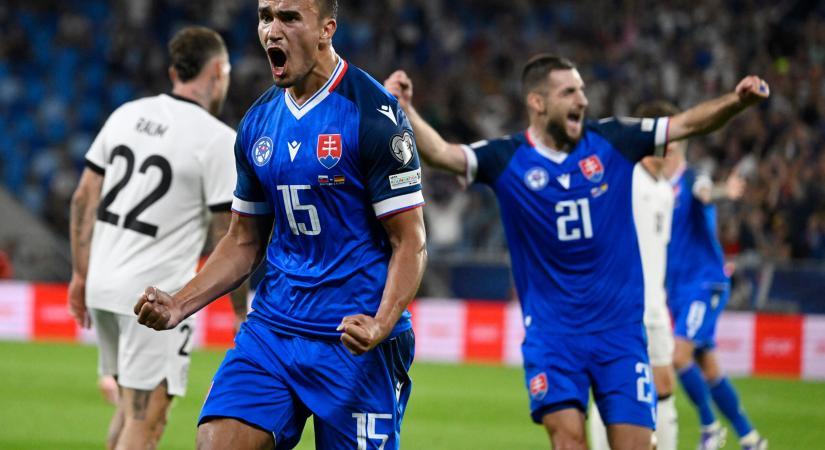 Szenzáció Pozsonyban: Szlovákia 2:0-ra legyőzte Németországot a vb-selejtező nyitányán
