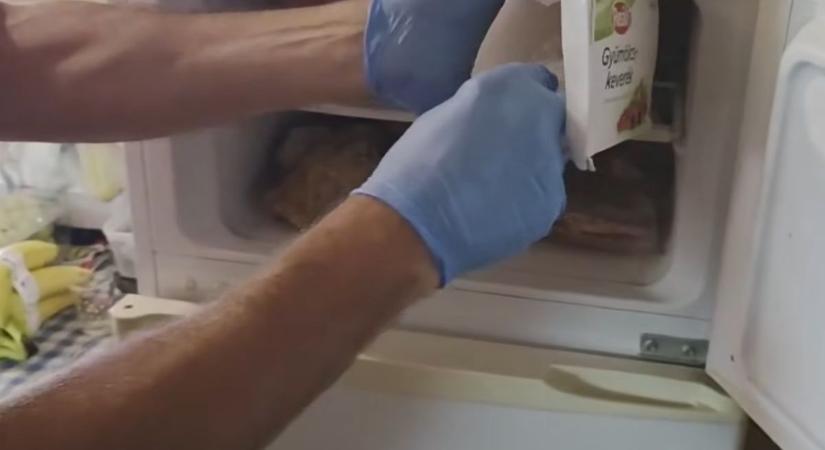 Ledöbbentek, mit rejtegetett a gyümölcstea-keverékben Nyíregyházán! (videóval)