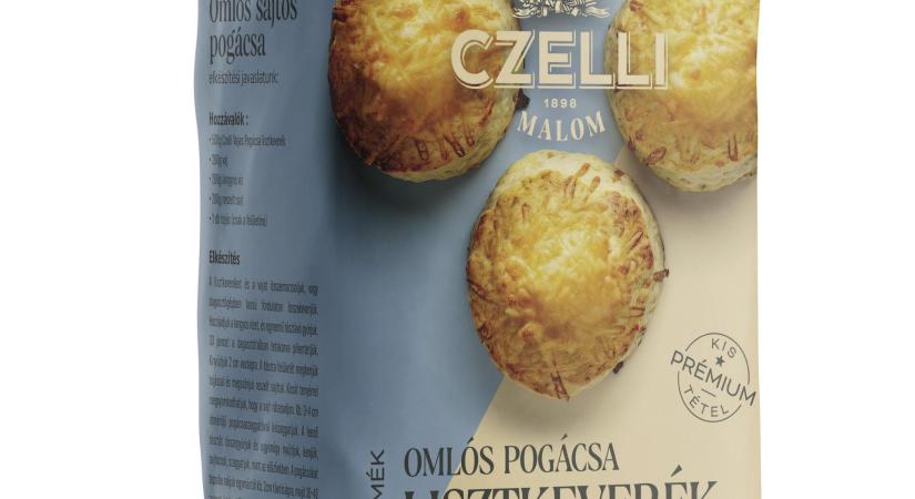 Újdonság a konyhában: Czelli omlós pogácsa lisztkeverék