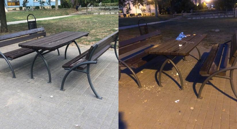 Nyíregyháza reggel és este... Keresd a különbséget!