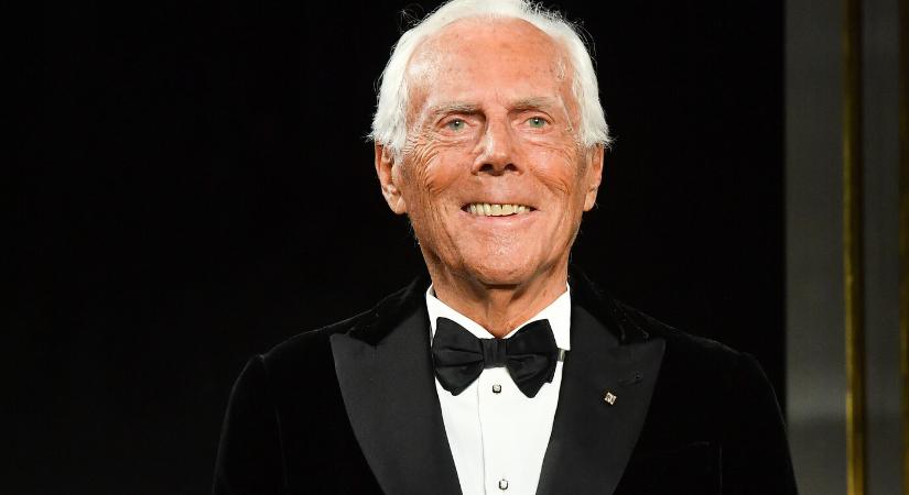 Meghalt Giorgio Armani divattervező