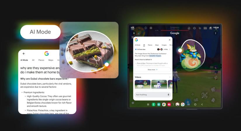 Már görgetés közben is fordít a Google Karikázva keresés