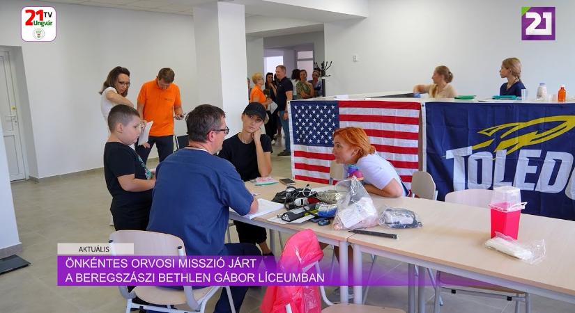 Aktuális (2025.09.05) - Önkéntes orvosi misszió járt a Beregszászi Bethlen Gábor Líceumban (videó)