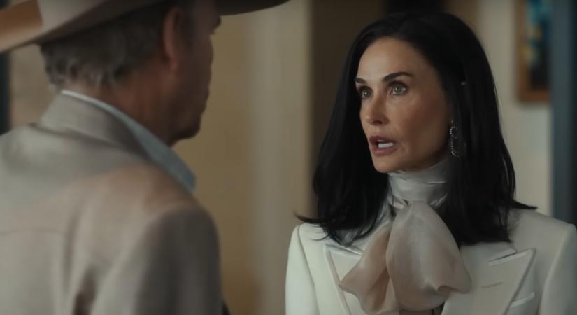A Landman: Az olajügynök 2. évadának első, akciódús kedvcsinálójában Demi Moore karaktere bejelenti, hogy ő még a férjénél is kegyetlenebb