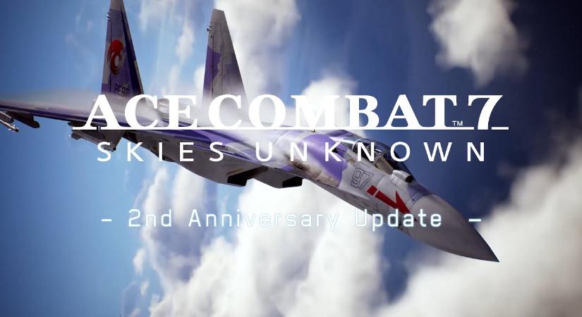 Háttérképpel és trailerrel ünnepelhetjük az Ace Combat 7: Skies Unknown 2,5 millió letöltését és évfordulóját