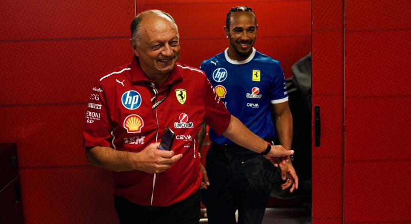 Ezért nem óvta meg Hamilton büntetését a Ferrari