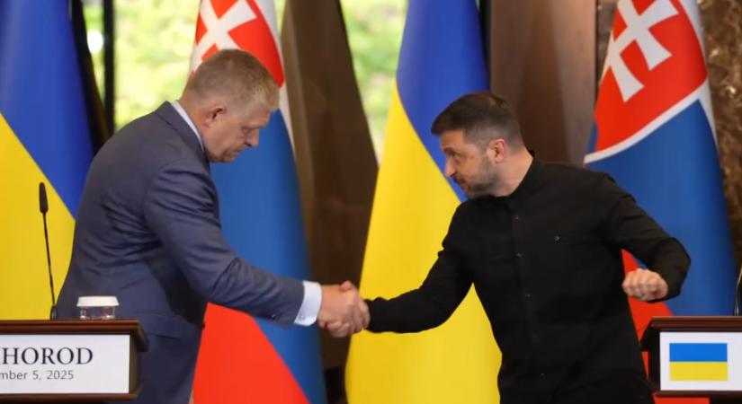 Zelenszkij-Fico találkozó: „A békének nincs alternatívája” – a pragmatikus együttműködést hangoztatták az országvezetők