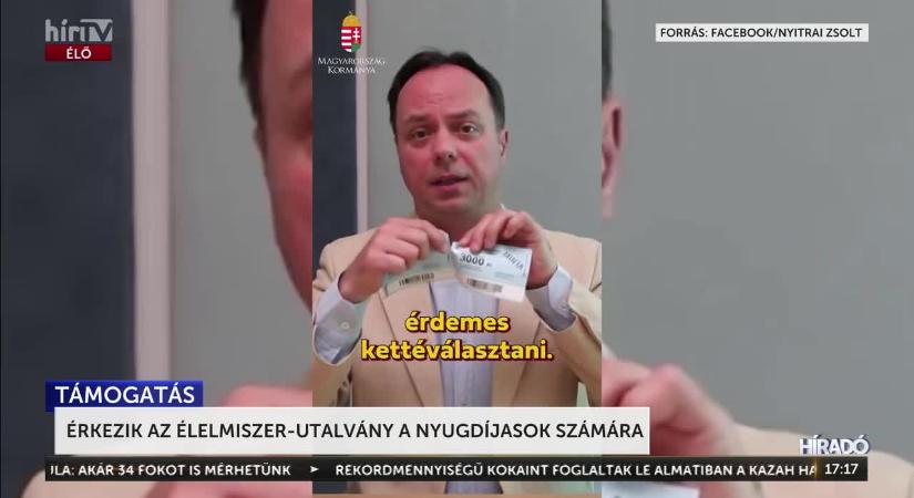 A kormány védi az időseket az áremelésektől: élelmiszerutalvány a nyugdíjasoknak  videó