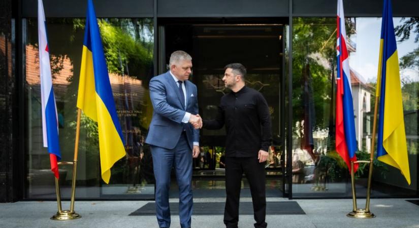 Fico igazságos békét kíván Ukrajnának
