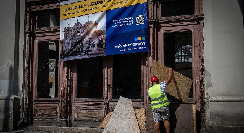 Ez tényleg egy nagygenerál: első kézből láthatja a Keleti felújítását