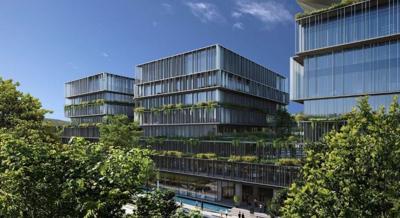 Elkészült a csúcsmodern irodaház: ide költözik a Nemzetgazdasági Minisztérium – fotó