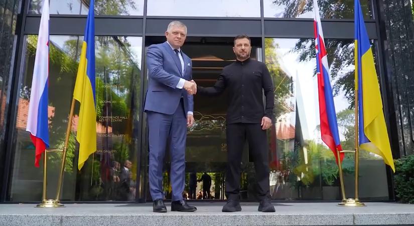 Zelenszkij: Szlovákia támogatja Ukrajna EU-csatlakozását, ez nagyon fontos