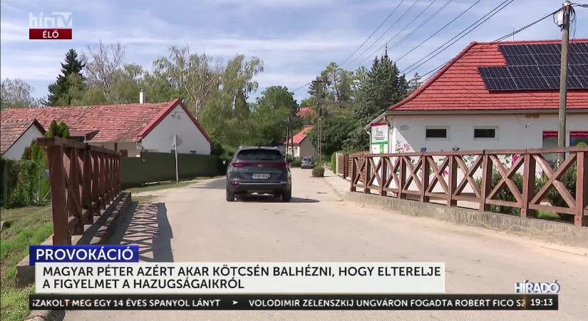 Kötcse csendjét feldúló ellenzékiek: A Tisza Párt balhéval zavarja meg a nyugalmat  videó