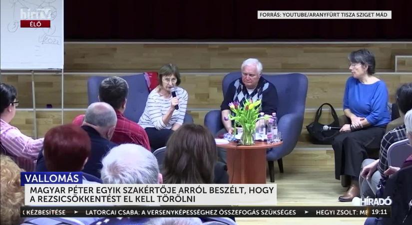 Magyar Péter tanácsadója eltörölné a rezsicsökkentést  videó