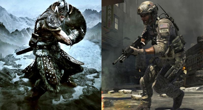 "Nagy brand, de ezek nem jobb játékok": A Skyrimnek nincs esélye a Call of Dutyval szemben, mondták annak idején a Bethesdának, egyik fejese pedig frappánsan vágott vissza